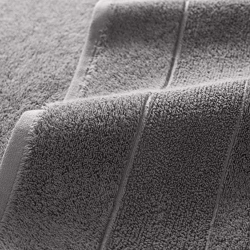 Aston & Arden Turkish Solid Washcloth 13x13 Pewter - Pack Of 8 (WC-TS-1313-1.75-PTR)