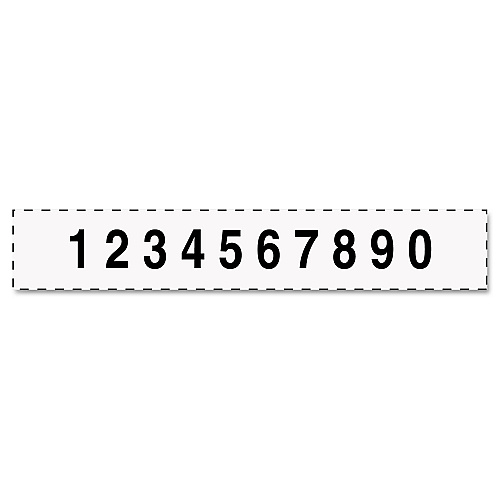 Trodat Professional Self-Inking Numberer, Ten Bands/Digits, Type Size: 2, Black (T55510)