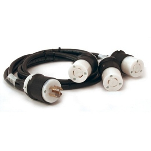 APC Adapter, 60a, 120v, L21-20 To (3)l5-20 (AP9883)