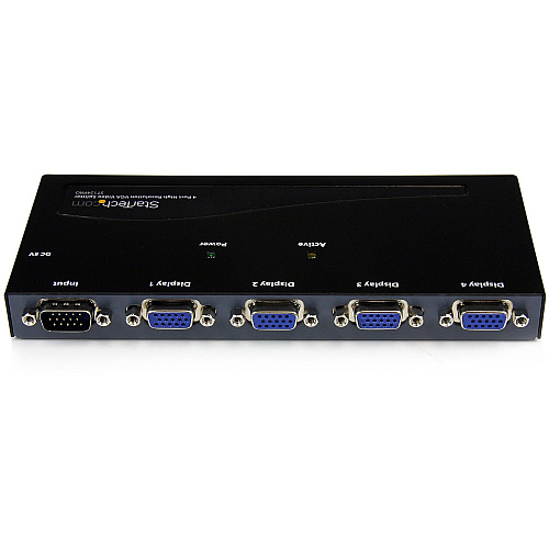 StarTech 4 Port High Res Vga Video Splitter (ST124PRO)
