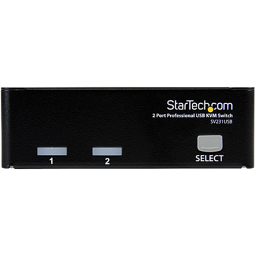 StarTech 2 Port Usb Kvm Switch Kit With Cables (SV231USB)