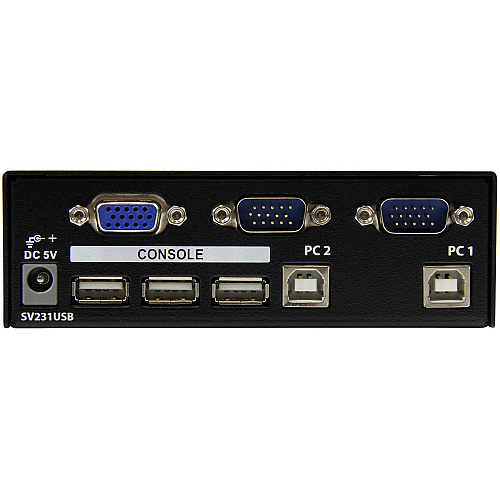 StarTech 2 Port Usb Kvm Switch Kit With Cables (SV231USB)