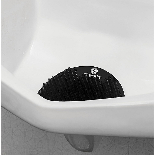 Airworks Splash Free Urinal Screen Midnight Sky 10/box, Box Of 10 (AWSFUS235-BX)