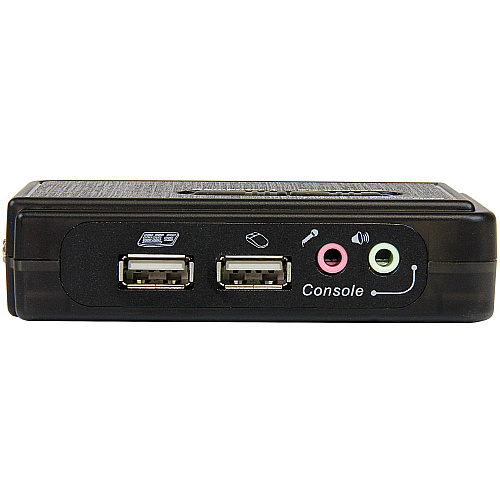 StarTech 2 Port Usb Kvm Switch W/ Audio & Cables (SV211KUSB)
