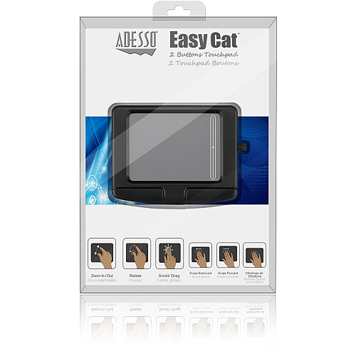 Adesso Easycat 2 Button Usb G.p Touchpad-blk (GP160UB)