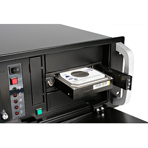 StarTech 5.25in Trayless Mobile Rack For 3.5in Hd (HSB100SATBK)