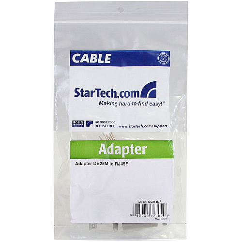 StarTech Db25 To Rj45 Modular Adapter - M/f (GC258MF)