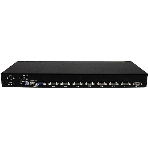StarTech 8 Port 1u Rackmount Usb Ps/2 Kvm Switch (SV831DUSB)