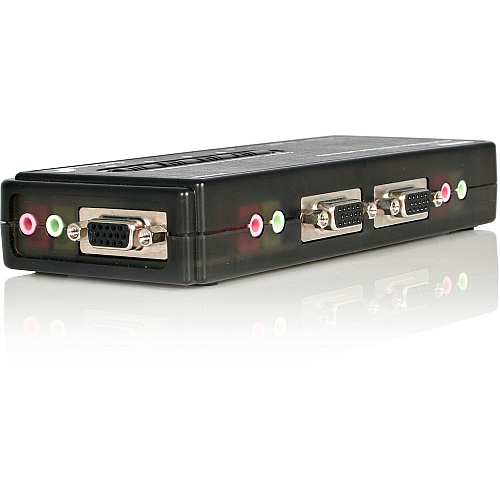 StarTech 4 Port Usb Kvm Switch W/ Audio & Cables (SV411KUSB)