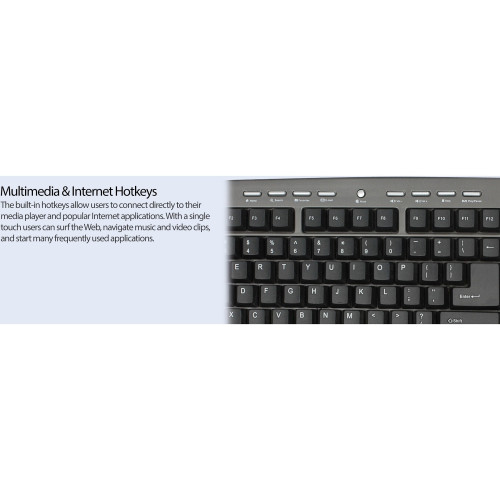 Adesso Wintouch Full Size Usb Touchpad Keyboard (AKB430UG)