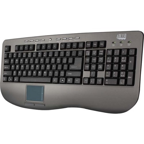 Adesso Wintouch Full Size Usb Touchpad Keyboard (AKB430UG)