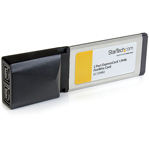 StarTech 2 Port Expresscard Firewire Adapter Card (EC1394B2)