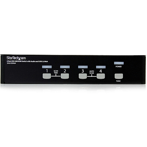 StarTech 4 Port Dvi Usb Kvm Switch With Audio (SV431DVIUA)