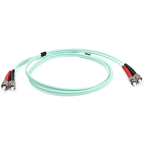 StarTech 1m 10 Gb Aqua Mm Fiber Patch Cable St/st (A50FBSTST1)
