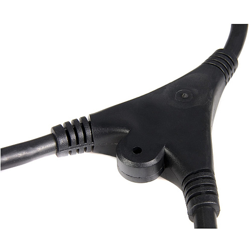 StarTech 10ft Power Extension Cord C14 To 2x C13 (PXT100Y)