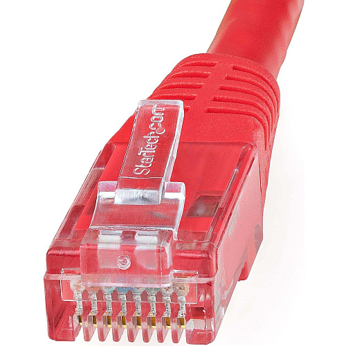 StarTech 6ft Cat6 Ethernet Cable Red Cat 6 Poe (C6PATCH6RD)