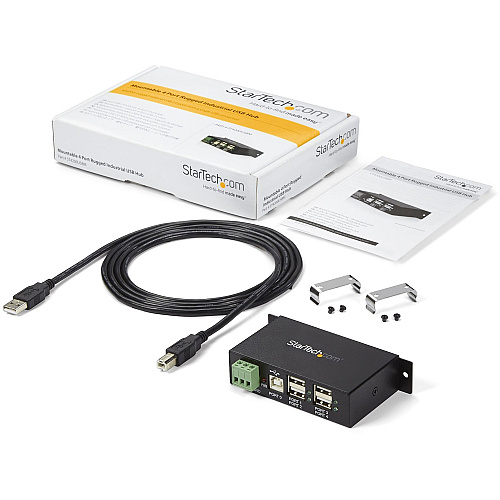 StarTech Mountable 4 Port Rugged Usb Hub (ST4200USBM)