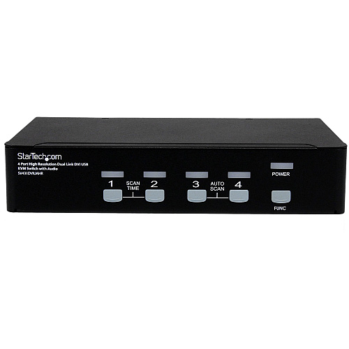 StarTech 4 Port High Res Usb Dvi Audio Kvm Switch (SV431DVIUAHR)