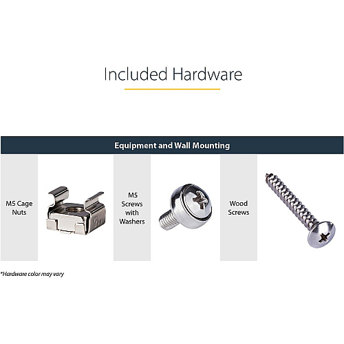 StarTech 2u 19in Vertical Wall Mount Bracket (RK219WALLV)