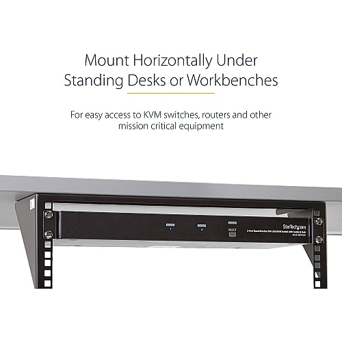 StarTech 3u 19in Vertical Wall Mount Rack Bracket (RK319WALLV)