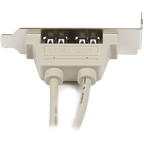 StarTech 2 Port Usb Lp Slot Plate Adapter (USBPLATELP)
