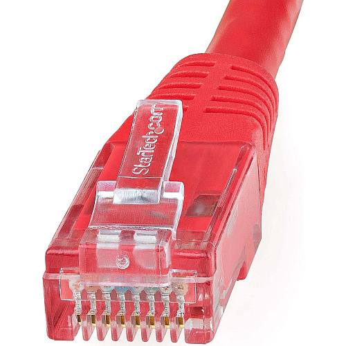StarTech 2ft Cat6 Ethernet Cable Red Cat 6 Poe (C6PATCH2RD)