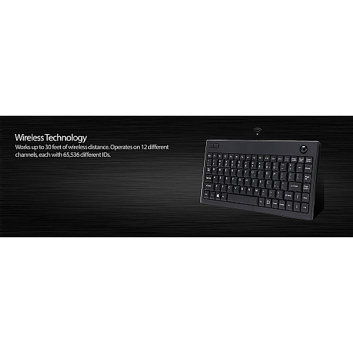 Adesso 2.4ghz Rf Wireless Mini Optical Trackbal (WKB3100UB)