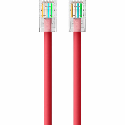 Belkin Cable,cat6,utp,rj45m/m,25 ,red,patch (A3L98025RED)