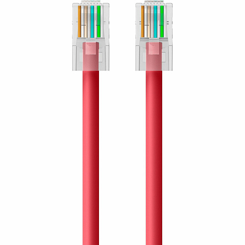 Belkin Cable,cat6,utp,rj45m/m,25 ,red,patch (A3L98025RED)