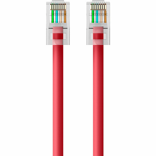 Belkin Cable,cat6,utp,rj45m/m,25 ,red,patch (A3L98025RED)