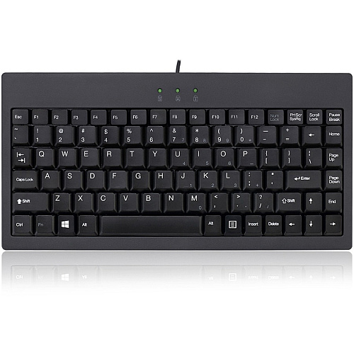 Adesso Mini Usb Keyboard W/ps/2 Adaptor (AKB110B)