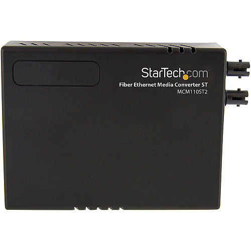 StarTech Mm Fiber Ethernet Media Converter St 2km (MCM110ST2)