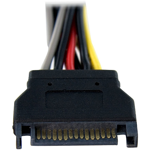 StarTech 6in Sata Power Y Splitter Cable Adapter (PYO2SATA)