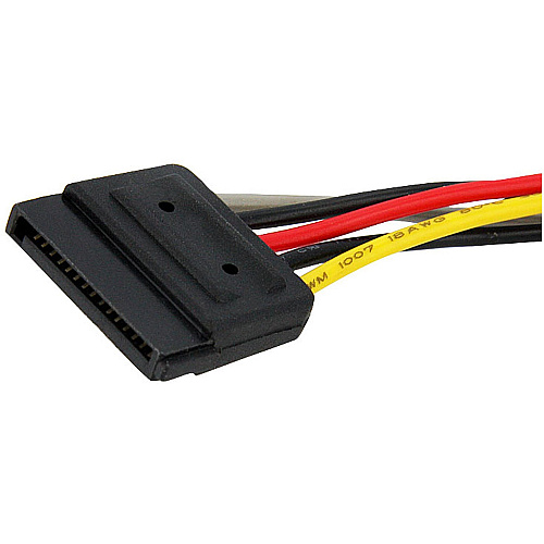 StarTech 6in Sata Power Y Splitter Cable Adapter (PYO2SATA)