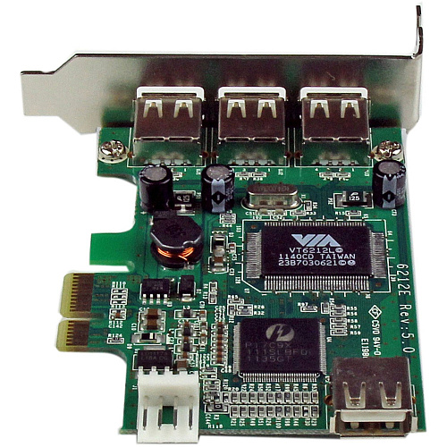 StarTech 4 Port Lp Pci Express Usb Card (PEXUSB4DP)