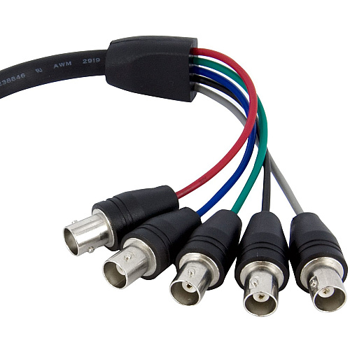 StarTech Vga To 5 Bnc Monitor Cable (VGABNCMF1)