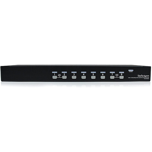 StarTech 8 Port 1u Rackmount Usb Kvm Switch (SV831DUSBU)
