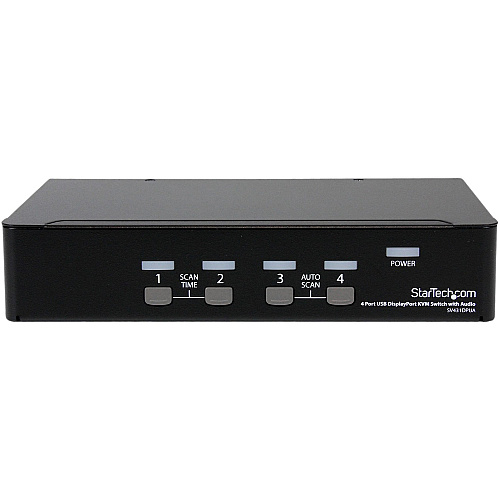 StarTech 4 Port Usb Displayport Kvm Switch (SV431DPUA)