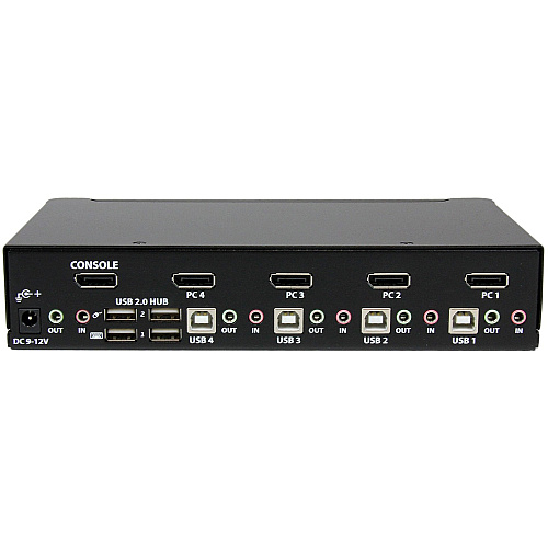 StarTech 4 Port Usb Displayport Kvm Switch (SV431DPUA)