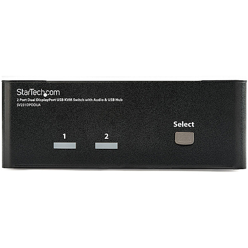 StarTech 2 Port Dual Displayport Usb Kvm Switch (SV231DPDDUA)
