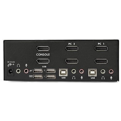 StarTech 2 Port Dual Displayport Usb Kvm Switch (SV231DPDDUA)