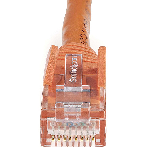 StarTech 15ft Cat6 Ethernet Cable Orange 100w Poe (N6PATCH15OR)