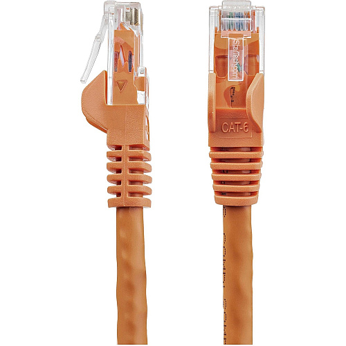 StarTech 15ft Cat6 Ethernet Cable Orange 100w Poe (N6PATCH15OR)