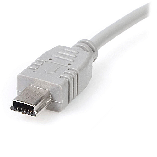 StarTech 6in Mini Usb 2.0 Cable A To Mini B (USB2HABM6IN)