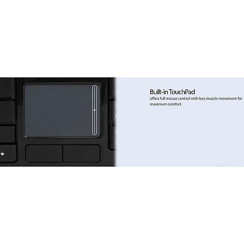 Adesso Wireless Full Size Touchpad Keyboard (WKB4400UB)