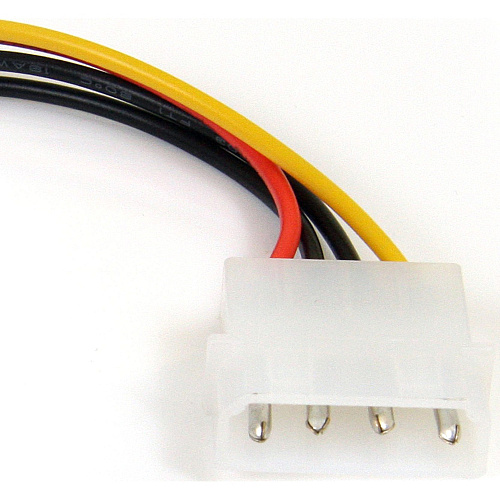 StarTech 4 Pin Lp4 To Right Angle Sata Cable (SATAPOWADAPR)