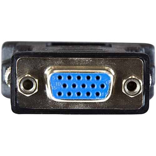 StarTech Dvi To Vga Cable Adapter - Black - M/f (DVIVGAMFBK)