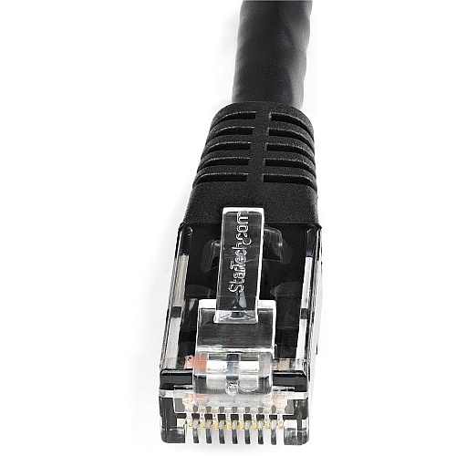 StarTech 8ft Cat6 Ethernet Cable Black Cat 6 Poe (C6PATCH8BK)