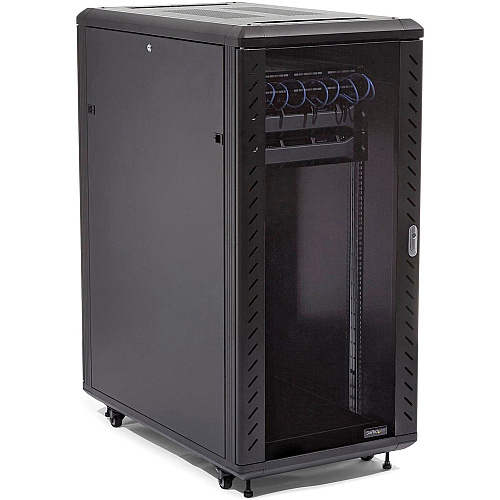 StarTech 25u 36in Knock-down Server Rack Cabinet (RK2536BKF)