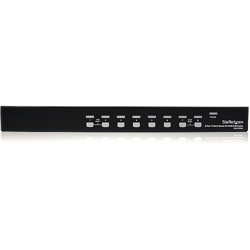 StarTech 8 Port 1u Rackmount Dvi Usb Kvm Switch (SV831DVIU)